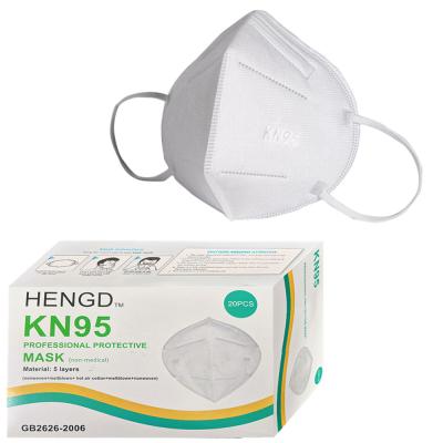 China Daily Civil Use High Efficiency Filtration Kn95 Cubrebocas Multilayer Masks Face Disposable Facemask kn95 for sale