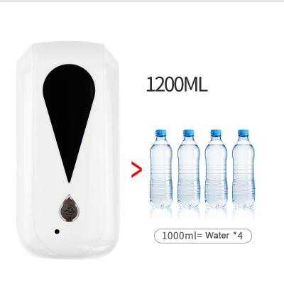 China Foam Soap Dispenser New Arrival Liquid Soap Dispenser Gel Sensor Soap Dispenser Wall Mounted Automatic Alcohol Spray 1200ml for sale