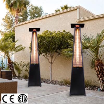 China Outdoor Standing Garden Tower Gas Patio Rolled Propane Heater Customizable Outdoor Pyramid Gas Heater JDX-A-C for sale