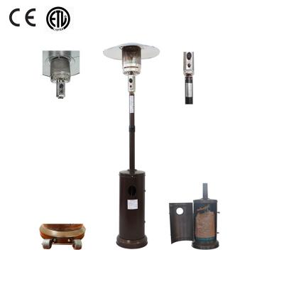 China Stored Camping Commercial Universal Outdoor Garden Furniture Gas Patio Heater JDX-C-S for sale