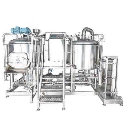 China High Quality Hotels 500L Beer Brewing Equipment Stainless Steel Beer Customized Power Food Sales PCS ISO for sale