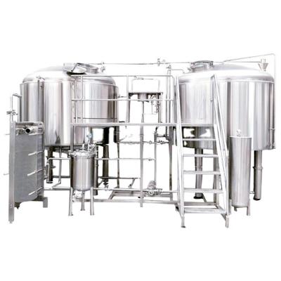 China 1500L/15HL/12BBL Hotels Manual Two Vessel Direct Fire Beer Heating Equipment for sale