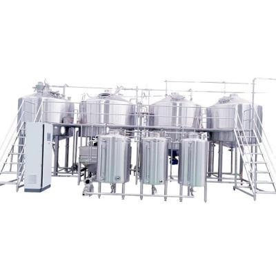 China Brewpub Restaurant Microbrewery 6000L 60HL 4 Vessel Brewery Beer Brewery Brewing System Equipment for sale