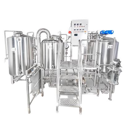 China High Efficiency 500L Micro Brewery Brewery System Beer Brewing Equipment Commercial Restaurant Hotel Bar Personal Use Brewpub for sale