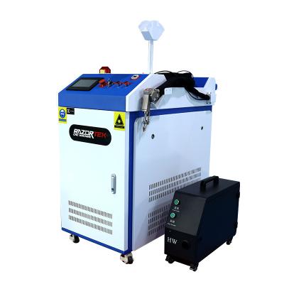 China Hotels Razortek 2000w 3in1 laser welding cutting machine laser cleaning welder for metal for sale