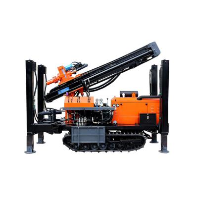 China China Factory Price KS-180 Drilling 180m Depth China Factory Price High Light Hydraulic Ground Crawler Meter Water Well Drilling Rig Machine for sale