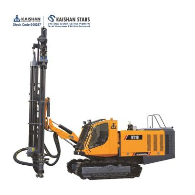 China Construction worksÂ   90 To 125mm Diameter Diesel Hydraulic Rotary Drilling Rig Machine for sale