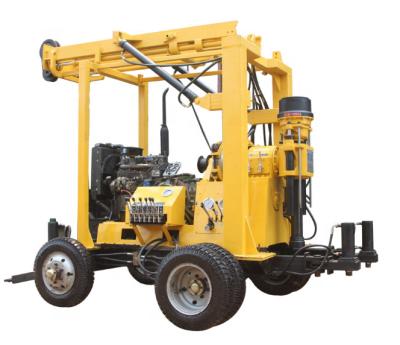 China XYX3 Geological Survey Trailer Mounted Pneumatic Rock Drilling Rig Porcelain for sale