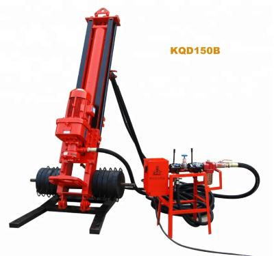 China Chinese ore mountain used 7.5kw 50m electric borewell auger drilling rig for sale