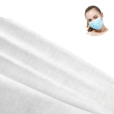 China Breathable high quality PP meltblown fabric biodegradable nonwoven nonwoven face mask filter blown nonwoven fabric for EN 14683 ASTM F2100 for sale