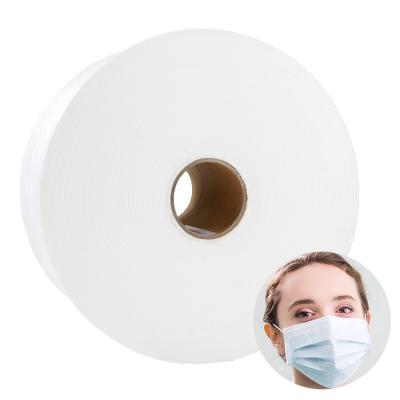 China 100% PP Meltblown Fabric Biodegradable Nonwoven Nonwoven Breathable Face Mask Filter Breathable Nonwoven Blown Fabric For EN 14683 ASTM F2100 for sale