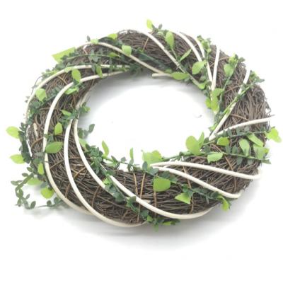 China Promotion Christmas Gift Natural Toad Rattan Wreath for Christmas Decoration for sale