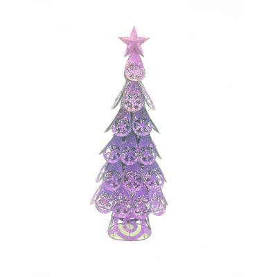 China Chirstmas Decor Metal Iron Sheet Hollow Christmas Decoration Supplies Customization for sale