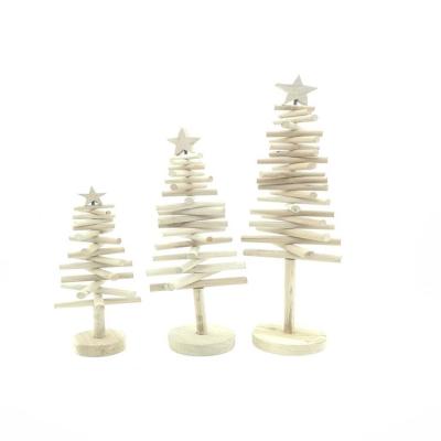 China Best Hotel Restaurant Shop Product Import Table Top Christmas Tree Topper Decorations Decorated Christmas Solid Wood Decorations for Hotel Restaurant Shop for sale