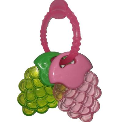 China Toy EVA +PP Food Grade Baby Teether Soft And Baby Water Filled Baby Teether Material Rattle for sale