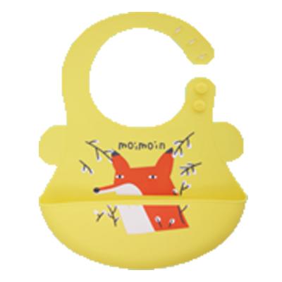 China Customization Silicone Bib China Wholesale Silicone Baby Bibs Free Soft Easy Clean BPA Manufacturer Animal Style for sale