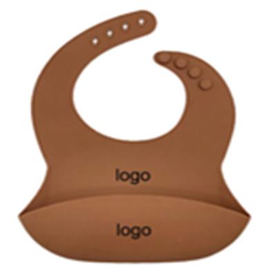 China Manufacturer BPA Free Customization Silicone Bib China Silicone Wholesale Baby Bibs Soft Easy Clean Style New for sale