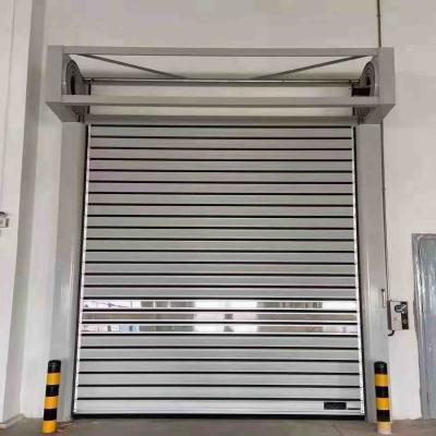 China Aluminium-Industrie-Hochgeschwindigkeits-Roll-Up-Türen, Spiral-Rigid Fast Shutter-Tür zu verkaufen