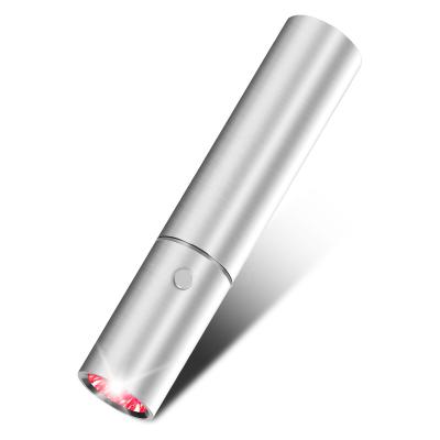 China Skin Tighten Red Light Therapy Face Skin Rejuvenation 630nm 660nm 850nm Handheld Red Light Therapy LED Beauty Lamp for sale