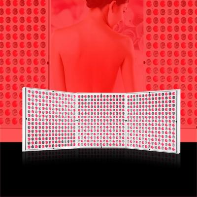 China Skin Tightening Full Body 45w Red Light Therapy Lamp Panel White Infrared Pad Therapy 850+660nm Red Light for sale