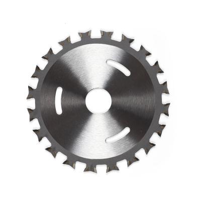 China 150mm Solid Wood 6 Inch 60 Teeth 25.4mm Thin Shaft Kerf Tct Saw Blade for sale