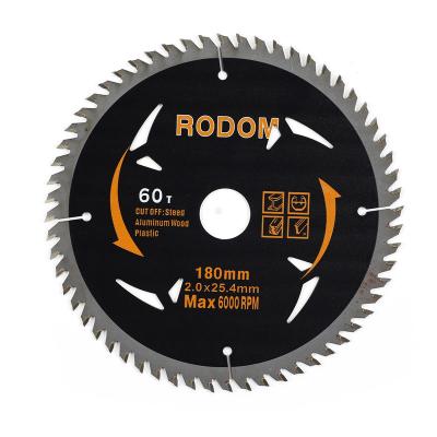 China Factory 60T CTT 10 Inch 60-100 Teeth Wholesale Aluminum Circular Saw Blade Disc Cutters For Cutting Aluminum for sale