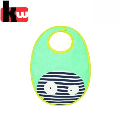 China Washable Organic Cotton Baby Bib Washable with OEKO-TEX, GOTS Certificate for sale