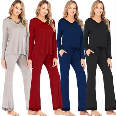 China High quality QUICK DRY modal pajamas, lady sleepwear moda; , sleepwear for all seasons for sale