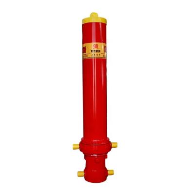 China Application: 5 stage telescopic hydraulic cylinder 4 oil extracting multistage cylinder for sale