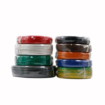 China Wholesale Electronic Wires Factory Power Wire 0.3/0.5/0.75/1.0/1.5/2.5/4/6mm Square PVC Insulated Electronics Wires Cable for sale