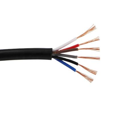 China Hot Selling Miscellaneous Line Widely Used Telecommunication Factory Sale 6core 0.2mm 24awg AVVR Power Signal Control Cable High Conductivity en venta