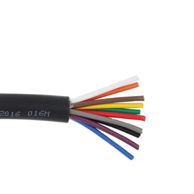 중국 Flexible Telecommunication Power Cord RVV Wire Line 10*1.5mm2 15 16awg 10core Machine Equipment Full Line Signal Alarm Copper Control Waterproof 판매용