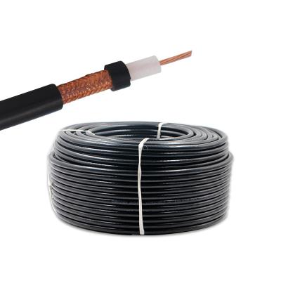 China 7*0.75mm RF 50ohm Oxygen Free Copper RG213 RG214 RG8 CCA Dual Shield SYV50-7 Signal Walkie Talkie Cables Coaxial Satellite Line 7*0.75mm RF 50ohms for sale