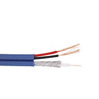 China 3C-2V 75-3 High Conductivity and Long Life RG58+2C With Power CCTV Camera Cable AHD Cable 75Ohm RG58+2DC Coaxial Cable zu verkaufen