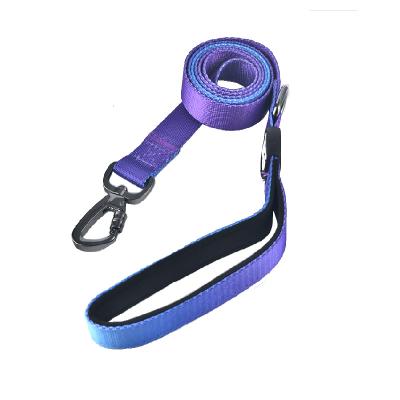 China Custom Custom Design High Quality Personalized Custom Logo Dog Leash Wholesale Neoprene Padded Handle Dog Leashes Sublimation Printing for sale