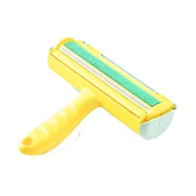 China Viable Custom Logo Dog Cat Reusable Lint Pet Hair Remover Roller Portable Mini Self Cleaning for sale