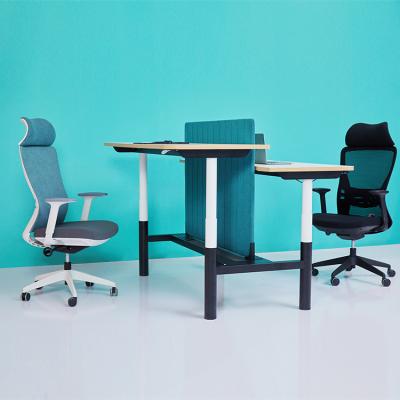 China Open Office Workstation Office Compartment (Height) Administrative Staff Workstation Adjustable Modern Office Table for sale