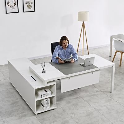 China Workmanship Modular Furniture Table Fine Steel Desk For Boss for sale