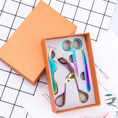 China Beauty Tools Wholesale Custom Lashes Applicator Private Label Eyelash Tweezers Tool Kit with Eyelash Tweezer Set for sale