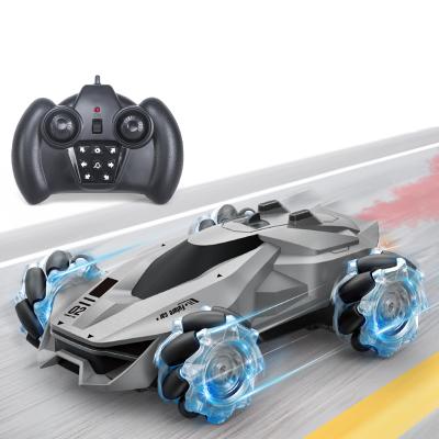 中国 Remote control car toy car 2.4G control double flashlight four wheel spray vehicle 販売のため