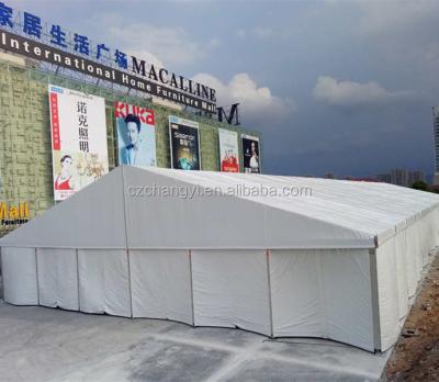 China Ridge Tent Canopy Tent Outdoor Aluminum Frame Warehouse Canvas Wall Tent Canopy Tent for sale