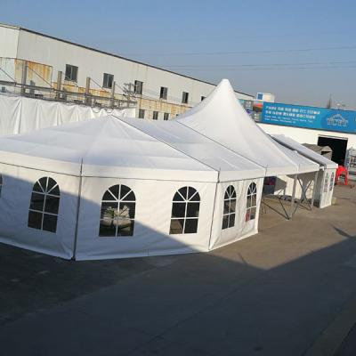 China Ridge Party Tent Pinnacle Hexagon Marquee Party Tent With Customized for sale