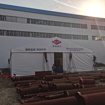 China Outdoor Industrial Ridge Tent Aluminum Frame Temporary Tent China Manufacturer for sale