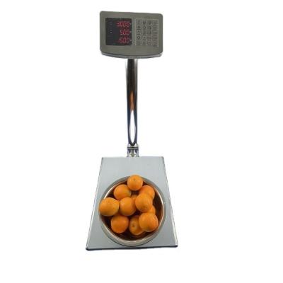 China Platfrom Price Scale New Design Waterproof Heavy Duty Weighting 300kg Digital Stainless Platform Scale for sale