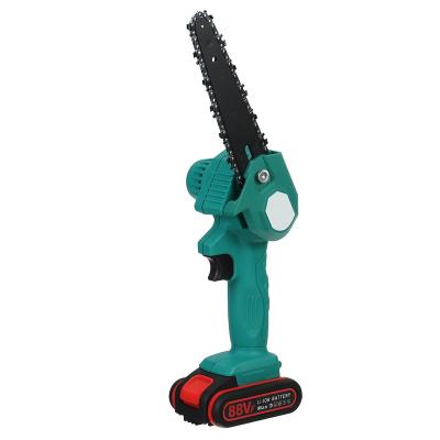 China Factory Supply Anti-Slip 6 Inch Mini Electric Outdoor Chainsaw 88VF 1200W Wood Cutting Tool for sale