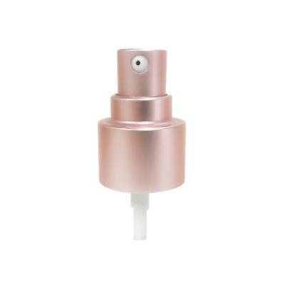 China Non Spill 24/410 Alimute Cover Treatment Aluminum Cream Pump And PP Sprayer Cream Inner Pump Treatment for sale