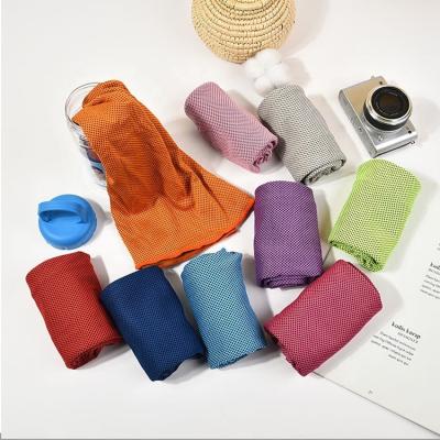 China QUICK DRY Cooling Cold Feeling Towel, Dry Ice Quick Feeling Sports Towel, Sweat Absorbing Portable Sports Towel for sale