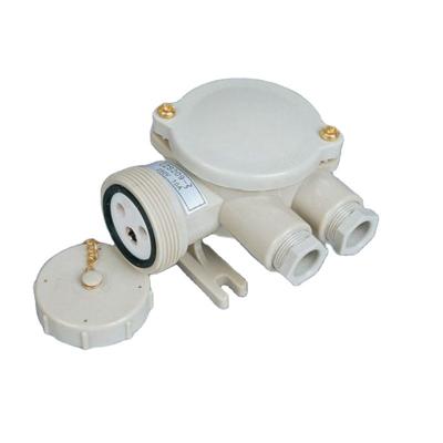 China Waterproof Plastic Ocean Plug Boat 3 Pin Socket Marine Plug With Switch for sale