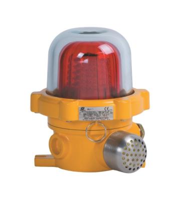 China BJD81-R Red LED Rotating Explosion-Proof Noise and Light Warning Light Waterproof Series Industrial Explosion-Proof Alarm Lamp BJD81-R for sale