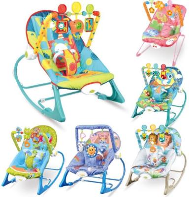 China Vibrating Zero Safety Electric Rocking Chair Baby Bouncer With Music for sale